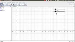 Manipulations avec Géogébra 1